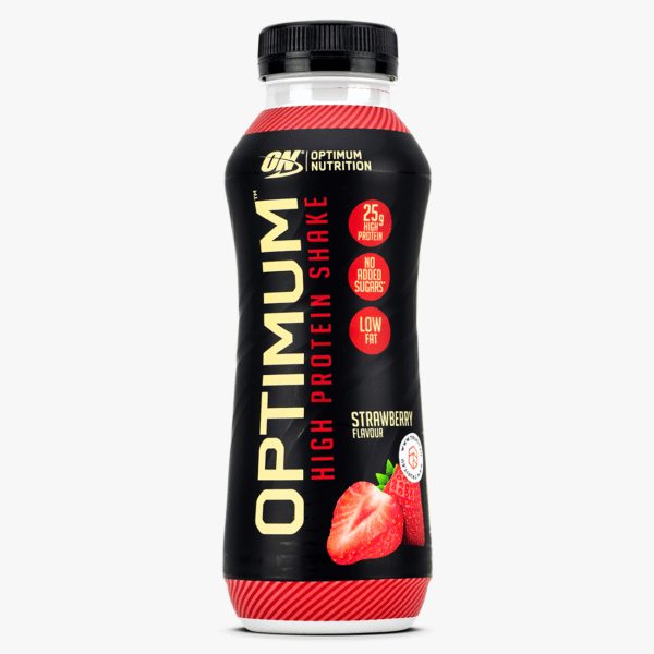 Optimum High Protein Shake 500ML - JORDBÆR